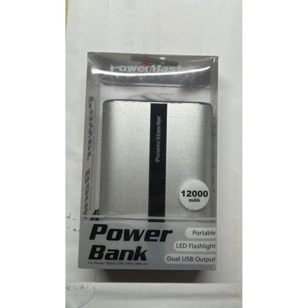 Power Master Portable Power Bank 12000 MAH BRAND NEW